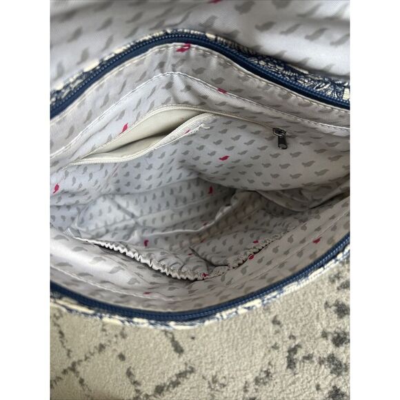 Sakroots Backpack Artist's Circle Blue Floral Embroidered Saddle Bag Purse‎ - Picture 11 of 14